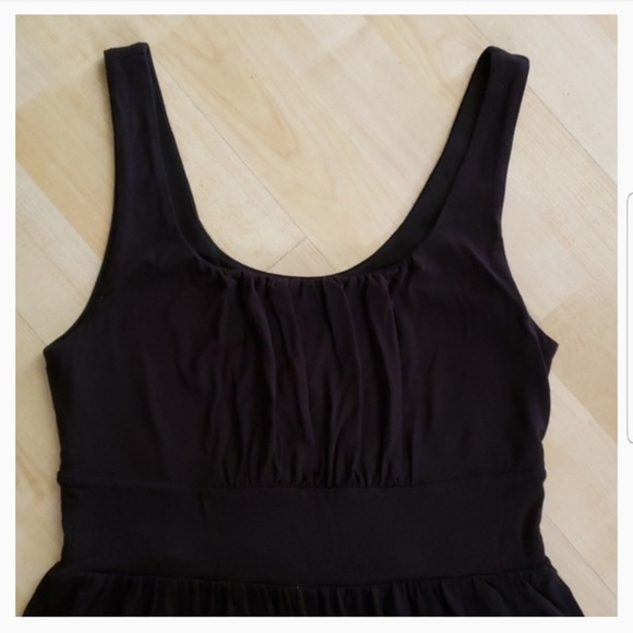 Merona Cotton Black Dress - Picture 3 of 5